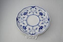 Set of 7 CHRISTINEHOLM Echt Cobalt Blue White Porcelain Plate Germany 5.5
