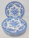 Set of 8 Royal Stafford China Asiatic Pheasant Powder Blue Dinner Plates New