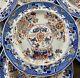 Set of 9 Spode Imari Stone China Dinner Plates 2086 Regency 1805-1830 Very Rare