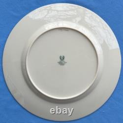Set of FOUR Lenox Tuxedo Cobalt Blue Dinner Plates Excellent Condition