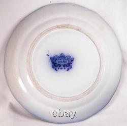 Shapoo Flow Blue Dinner Plate T & R Boote 9.5 in Antique 1842