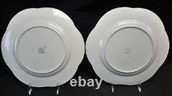 Shelley Dainty Blue Set of 4 Dinner Plates England Bone China