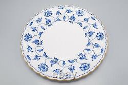 Spode Blue Colonel Dinner Plates Set of 14- 10 3/4 FREE USA SHIPPING