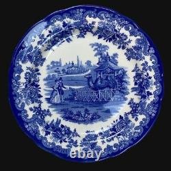 Spode Blue Room Collection The Camel Enclosure Dinner Plate England Set Of 4 New