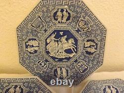 Spode Blue Room Greek Sutherland Collection Octagonal Dinner Plate 6