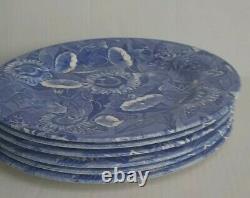 Spode Blue Room Sunflower Made In England 6 Dinner Plates Microwave Saf 11 New