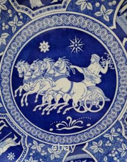Spode Blue Room Traditions Series'Greek' dinner plate and bowl, made in England