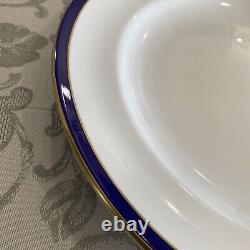 Spode Calb Tiffany & Co. NY Islanders Consul Cobalt Dinner Plate Beautiful RARE