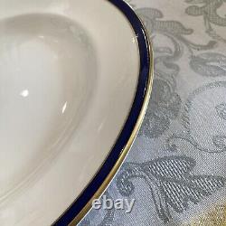 Spode Calb Tiffany & Co. NY Islanders Consul Cobalt Dinner Plate Beautiful RARE