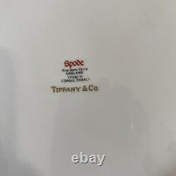 Spode Calb Tiffany & Co. NY Islanders Consul Cobalt Dinner Plate Beautiful RARE