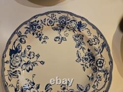 Spode Clifton S3418-w 10 1/2 Dinner Plates England Set Of 4