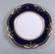 Spode LANCASTER COLBALT Bone China Dinner Plate Monogrammed Multiple Available