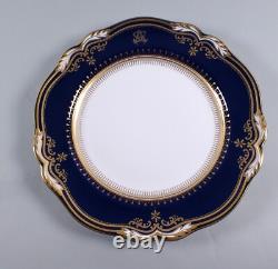 Spode LANCASTER COLBALT Bone China Dinner Plate Monogrammed Multiple Available