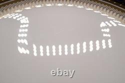 Spode Lancaster Cobalt Blue Dinner Plates 10 3/4 Set of 6 FREE USA SHIPPING