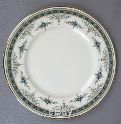 Superb vintage blue Minton Grasmere Dinner Service Set for 6. Plates bowls etc
