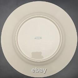 Syracuse China Old Ivory Royal Court Cobalt Blue Dinner Plates 6pc USA 10.5dia