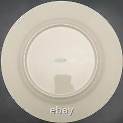 Syracuse China Old Ivory Royal Court Cobalt Blue Dinner Plates 6pc USA 10.5dia