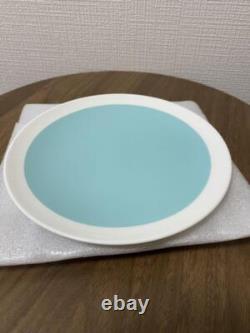 TIFFANY&CO. Color Block Plate D18.8cm H2cm 2 Pieces Set With Box New