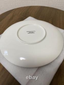 TIFFANY&CO. Color Block Plate D18.8cm H2cm 2 Pieces Set With Box New
