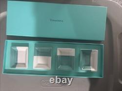 TIFFANY & Co. Color Block Vide Poche S/4 Mini Trays In Original Box