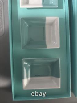 TIFFANY & Co. Color Block Vide Poche S/4 Mini Trays In Original Box