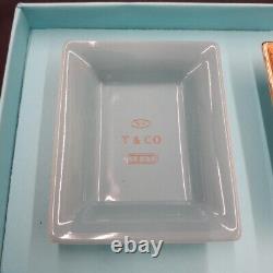 TIFFANY & Co. Vide Poche metallic Mini Tray Rectangle Plate