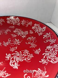 Temptations By Tara Red White & Blue 4th of July Dinner Plates 10.5 Set of 4