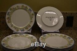 The Lenox Village Collection 8 Dinner Plates Rare and hard to Find