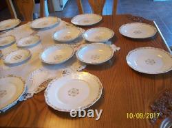 Theodore Haviland Limoges France 21 Piece Grouping Porcelain China Floral Design