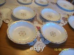 Theodore Haviland Limoges France 21 Piece Grouping Porcelain China Floral Design