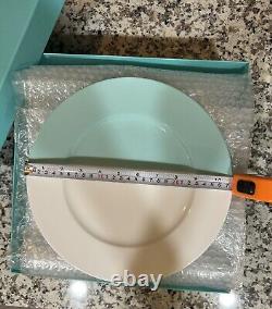 Tiffany And Co Dinner Plates Color Block Set Of 2 NEW 27 CM