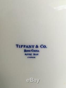 Tiffany & Co. ALPINE BLUE Bone China Dinner Plate(s) Japan