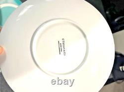 Tiffany & Co. Color Block Dinner Plate 2 Piece Tableware Dinnerware