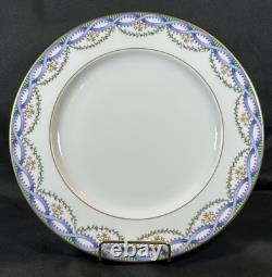 Tiffany & Co Limoges France Louveciennes Porcelain 10 3/8 Dinner Plate EUC