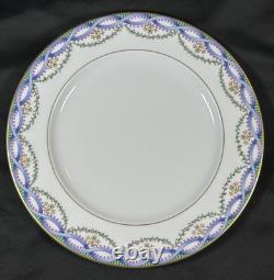 Tiffany & Co Limoges France Louveciennes Porcelain 10 3/8 Dinner Plate EUC
