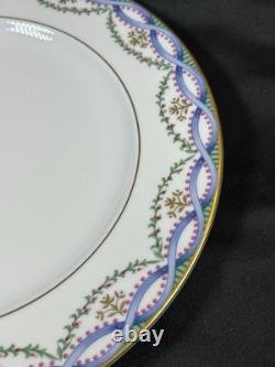 Tiffany & Co Limoges France Louveciennes Porcelain 10 3/8 Dinner Plate EUC