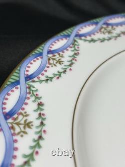 Tiffany & Co Limoges France Louveciennes Porcelain 10 3/8 Dinner Plate EUC