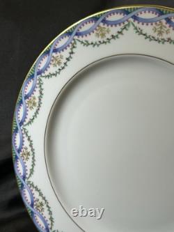 Tiffany & Co Limoges France Louveciennes Porcelain 10 3/8 Dinner Plate EUC