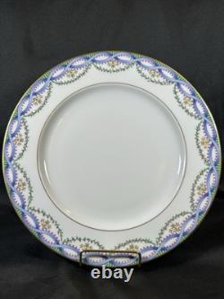 Tiffany & Co Limoges France Louveciennes Porcelain 10 3/8 Dinner Plate EUC