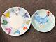 Tiffany & Co ROOSTER Blue Salad Plate and Dinner Plate Retired in 1998 England