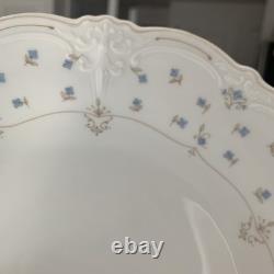 Tirschenreuth Baronesse Blue Royal- 4 Set Of 4 Dinner, Salad, Bread, Tea Plates
