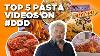 Top 5 DDD Pasta Videos Of All Time With Guy Fieri Diners Drive Ins And Dives Food Network