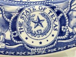 University of Texas Wedgwood Dinner Plate Blue & White Main Building Buy It Now