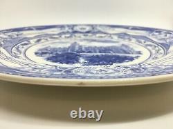 University of Texas Wedgwood Dinner Plate Blue & White Main Building Buy It Now