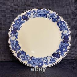 Unused Royal Copenhagen Golden Summer Blue Dinner Plate 10.2in(26cm)