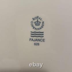 Unused Royal Copenhagen Golden Summer Blue Dinner Plate 10.2in(26cm)