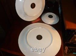 VERSACE Rosenthal Primavera 3 PIECE PLATE SETTING. AUTHENTIC. RARE! Gorgeous