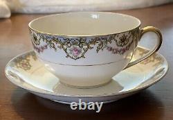 VINTAGE Noritake Traymore. 6 6 Piece Place Settings. Excellent Condition