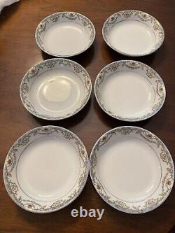 VINTAGE Noritake Traymore. 6 6 Piece Place Settings. Excellent Condition