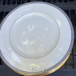 VINTAGE WEDGWOOD PALATIA BONE CHINA DINNER PLATE 10 3/4 INCHES Set 6